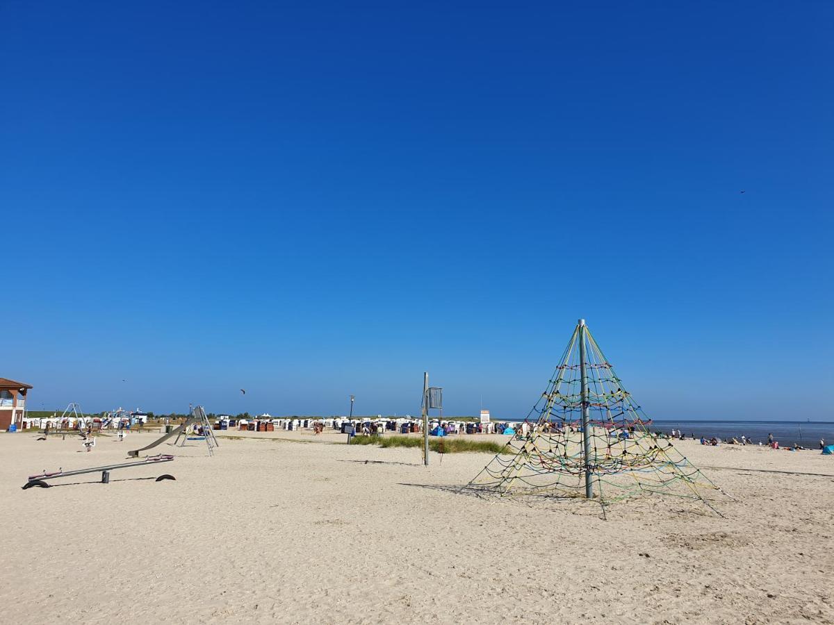 Ferienwohnung Voelker, Wenige Schritte Zum Meer, Wlan, 3 Sz, Kinder Geeignet, Sackgasse, Horumersiel - Nordsee, Erdgeschoss Schillig Exteriér fotografie